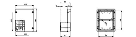 junction box 100x100x50|ip56 junction box dimensions.